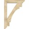 Ekena Millwork Merced Slat Rough Sawn Bracket w/ Offset Brace, Douglas Fir, 6"W x 30"D x 42"H BKT0604X30X42MRC06RDF - alternate 3